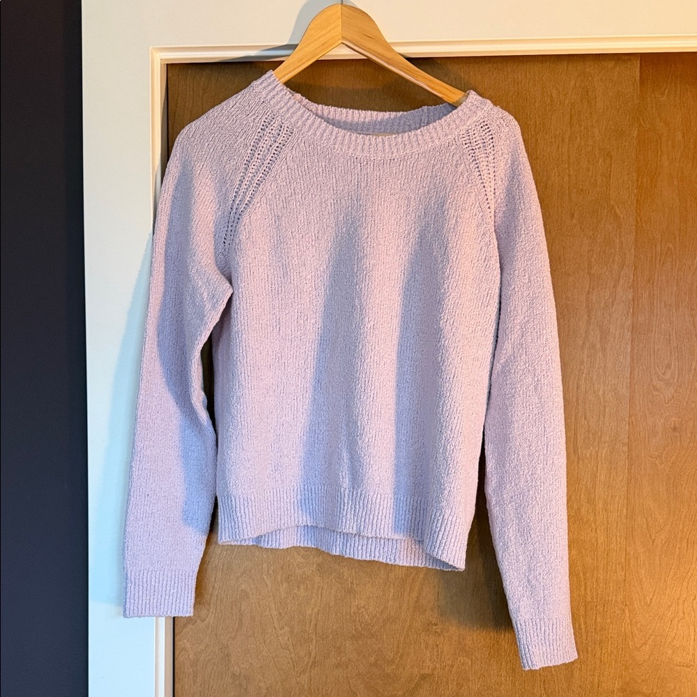 Banana Republic BOUCLE RAGLAN SWEATER Little Lilac, M
